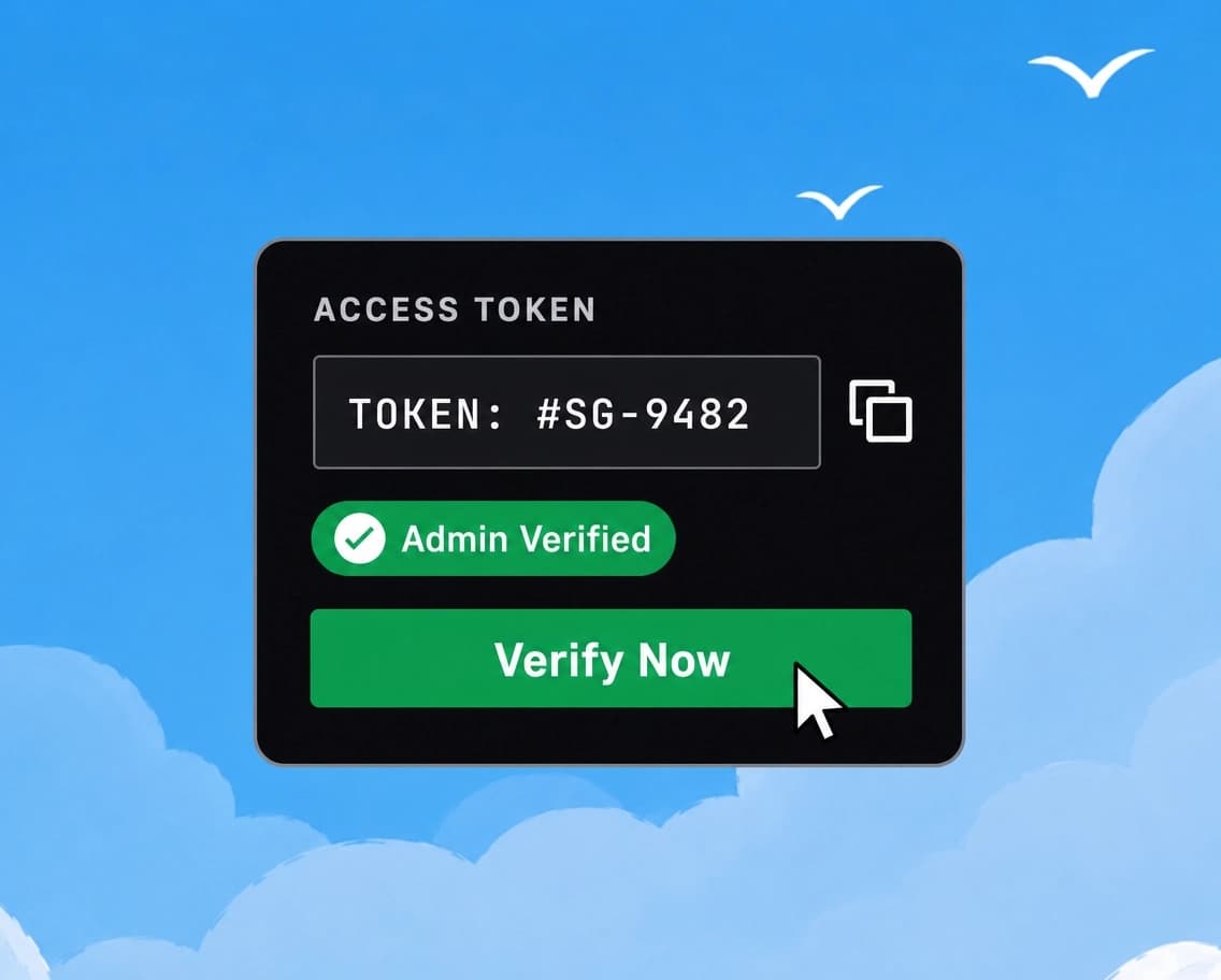 Step 2: Verify Facebook group administrator ownership Verifying Facebook group administrator ownership using a one-time About description token